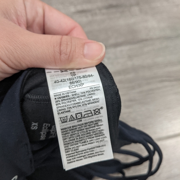 NEW GAP Navy Eclipse Sports Bra - Picture 12 of 12